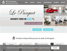 Tablet Screenshot of ntalinoleumsrl.com
